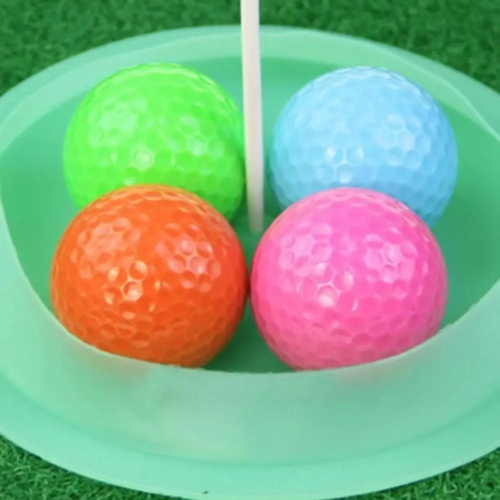 

Hole and Flag Golf Putting Cup Practice Cups Training Equipments Golf Putting Trainer Soft Disc Training Aid Putter Green Cup