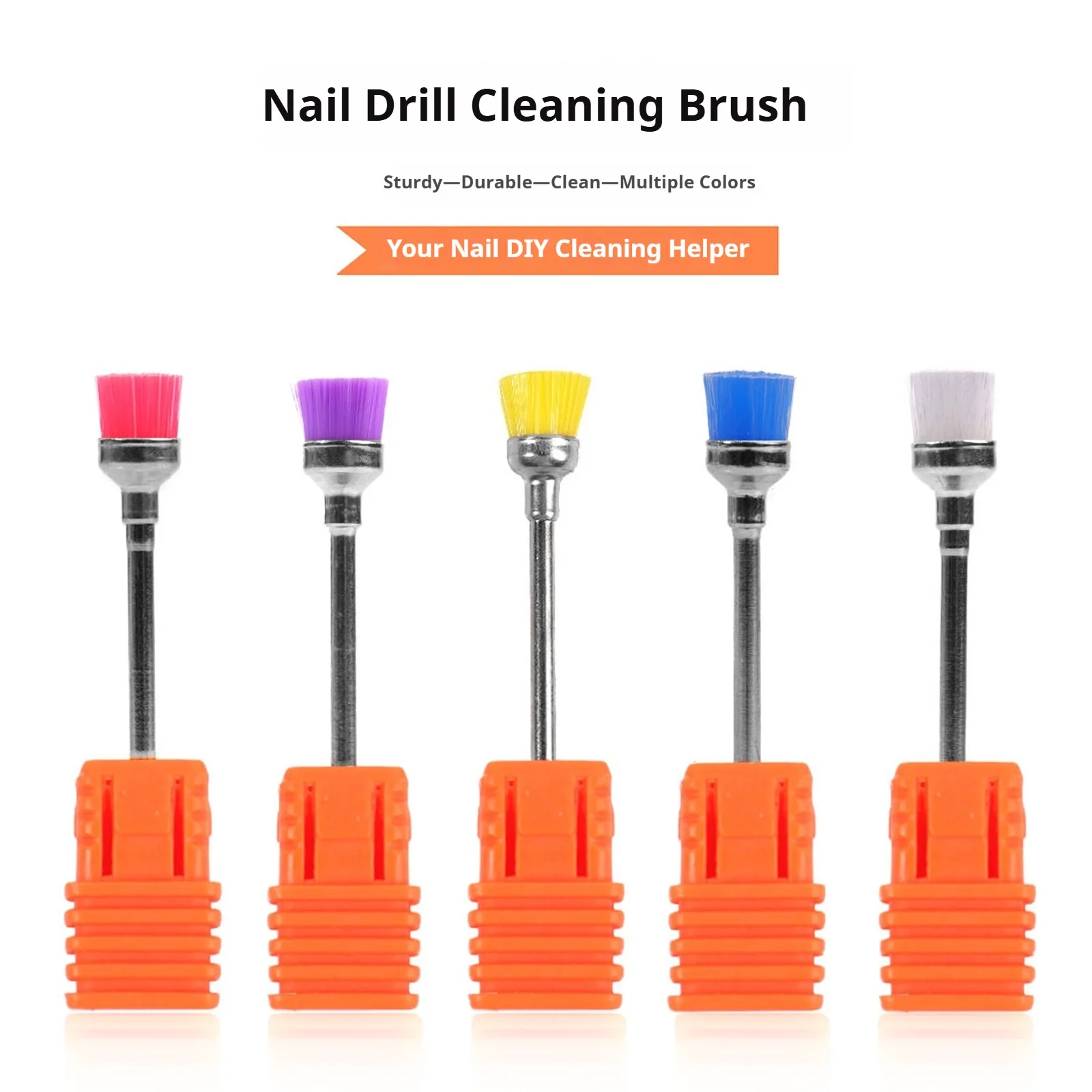 3/5pcs Color Random Ail Dust Cleaner Brush , Brush Dust Cleaner Used Grinding Heads , Convenient
