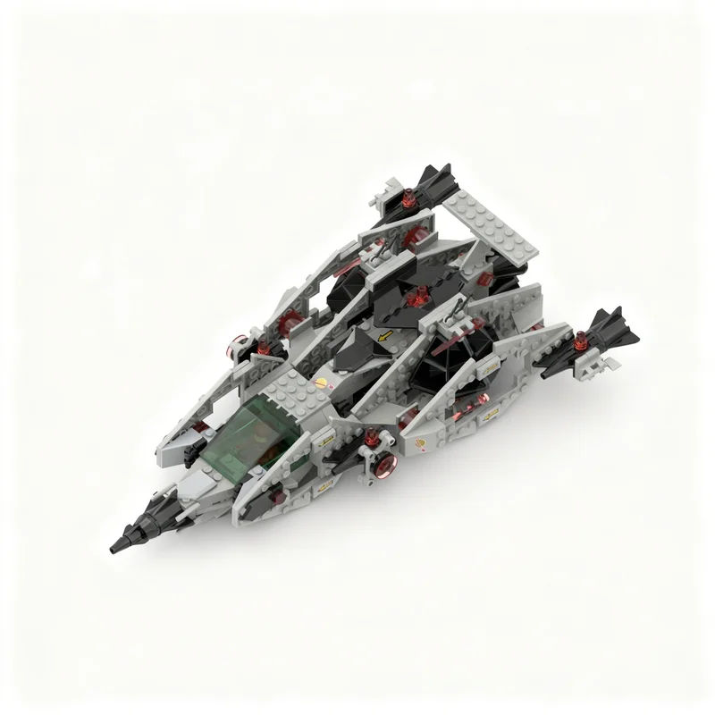 

313pcs MOC Irraggiungibile Space Classic Model Building Blocks Construction Toy Christmas Gifts DIY Creative Idea Education