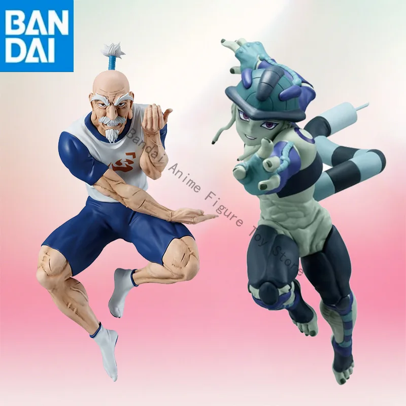 

in stock Original Genuine BANDAI NAMCO BANPRESTO HUNTER HUNTER VIBRATION STARS Isaac Netero and Meruem PVC Figure model gift