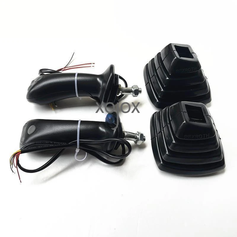 XOJOX For XCMG Longgong Lovol 55 60 75 80 Rexroth Excavator Three Button Joystick Handle Glue Dust Cover Dust Cover parts