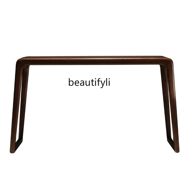 Ancient Piano Table Calligraphy Table Piano Stool Piano Table North America Black Walnut Designer Model Modern Simple Zen