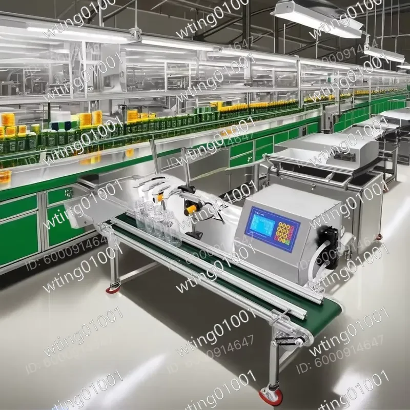 for 4H1200/3200/6500 Automatic 4-Head Essential Juice Bottle Liquid Filling Machine Conveyor Belt Filling Machine 1pcs