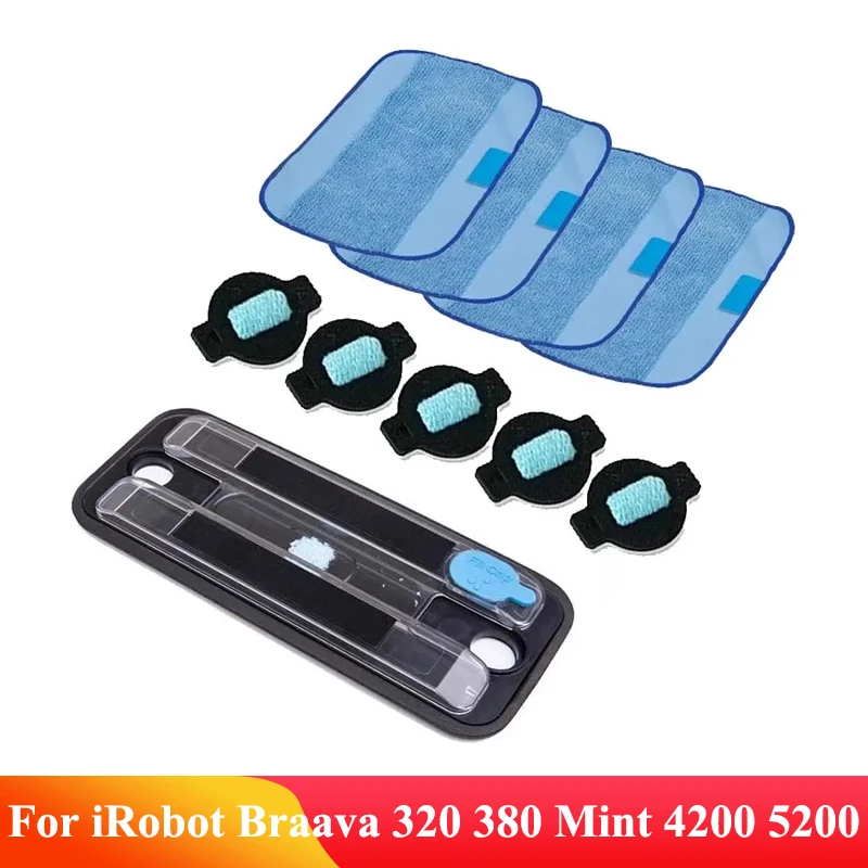 

Сменный резервуар для влажной подносы для iRobot Braava 320 380 Mint 4200 5200, аксессуар для мытья детской комнаты