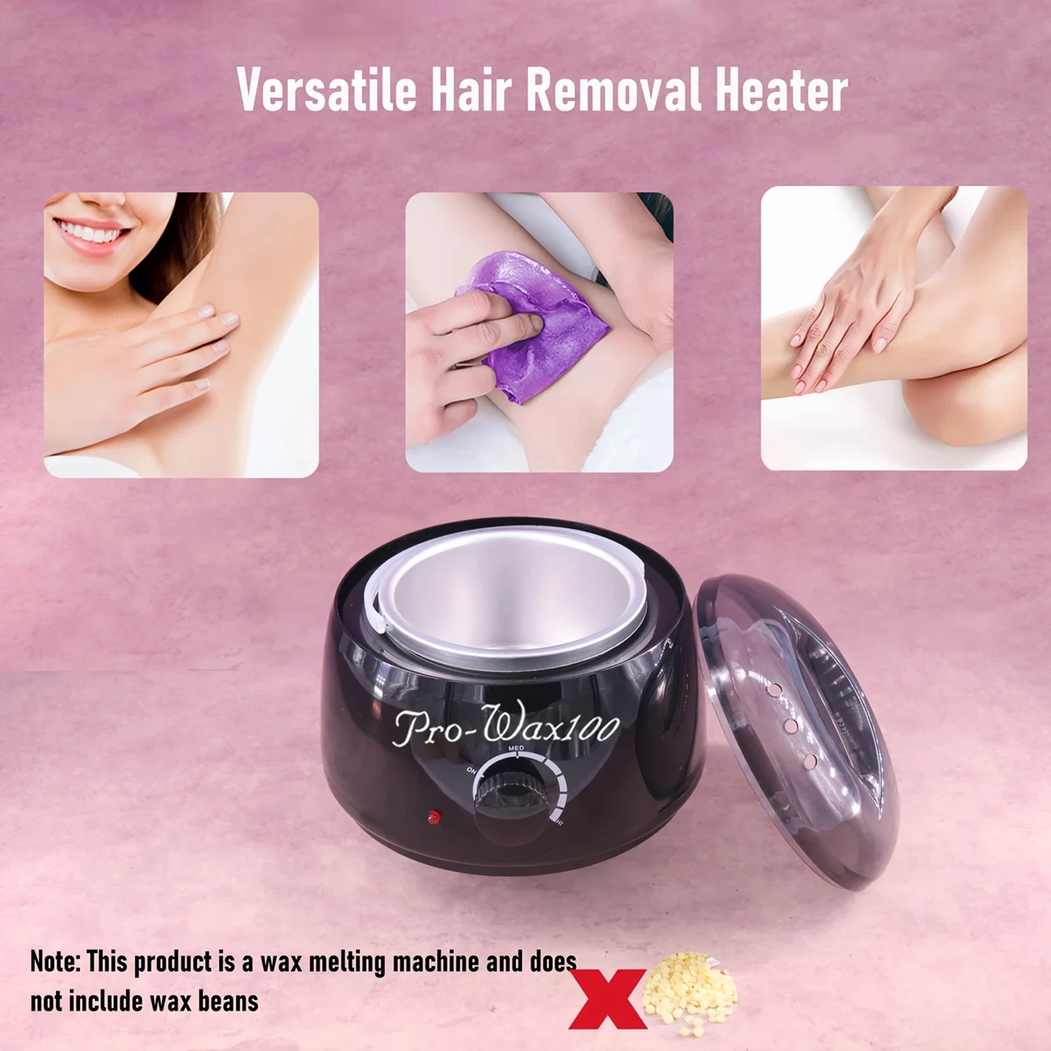 Professional Wax Warmer Heater for Depilatory Epilator Paraffin Wax Bean Bead Heating Machine Hair Removal Tool image 5