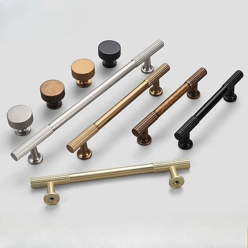 

2025 New Mid-Century Vintage Cabinet Door Handle French Antique Wardrobe Drawer Knob Single Hole