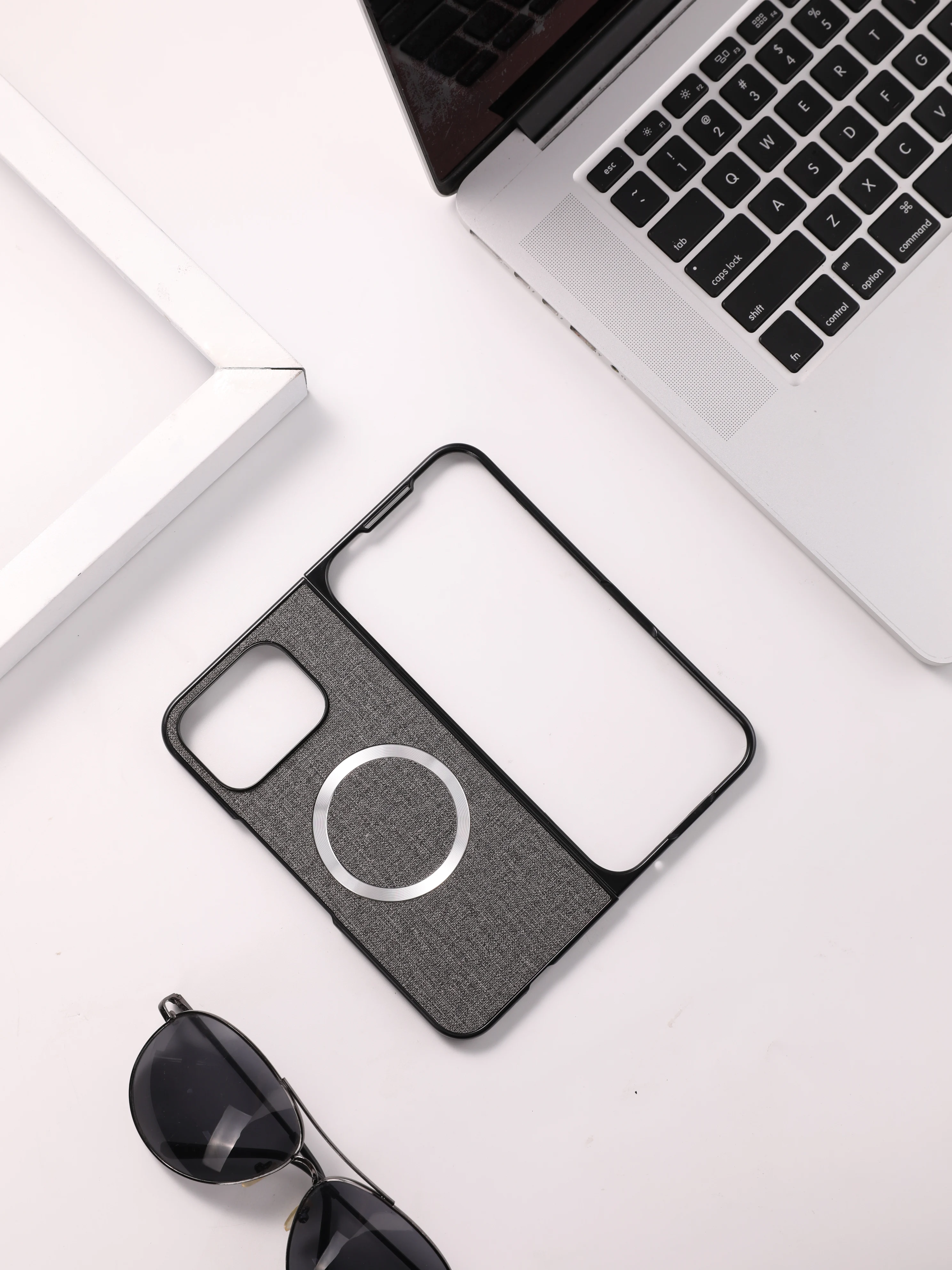 

For Google pixel9pro Fold Case Luxury leather business style magnetic back cover For Google pixel 9 pro fold bumper Funda