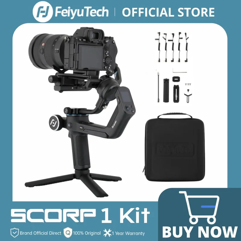 مراجعة مفصلة لجهاز Stabilizer FeiyuTech SCORP 3-Axis للكاميرات DSLR وMirrorless