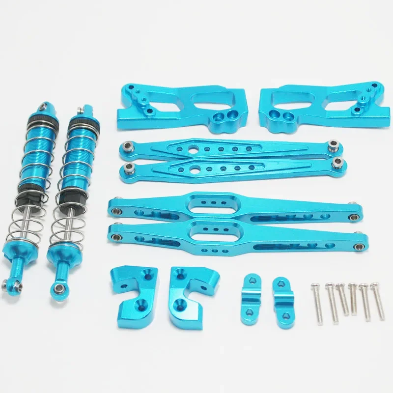 

For Wltoys 12428 12423 12428-A/B/C RC Car Spare parts Upgrade metal rear axle main beam vulnerability kit