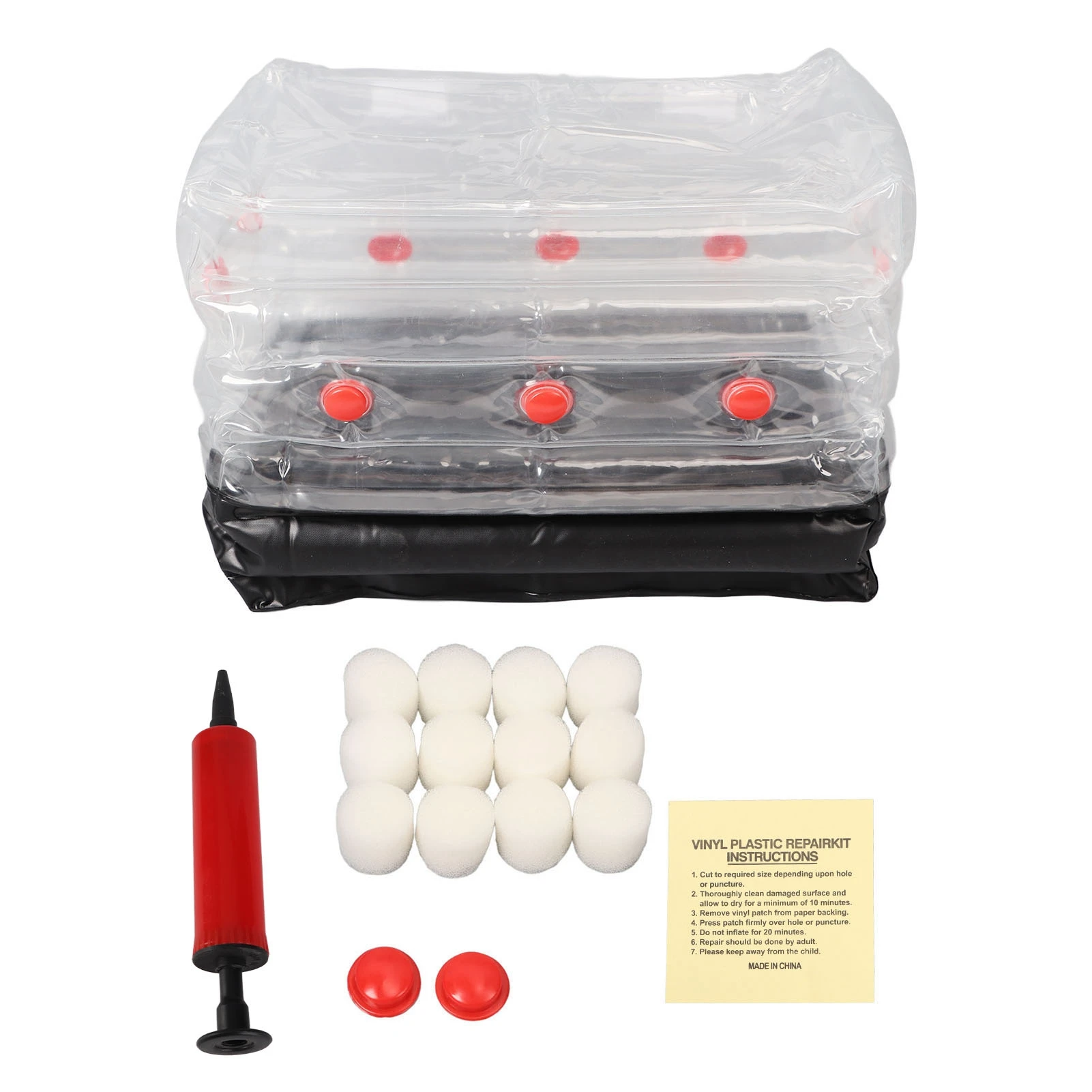 ZK40 Mushroom Monotub Kit Home Inflatable Mushroom Grow Kit Portable Inflatable Mushroom Nursery Ventilator