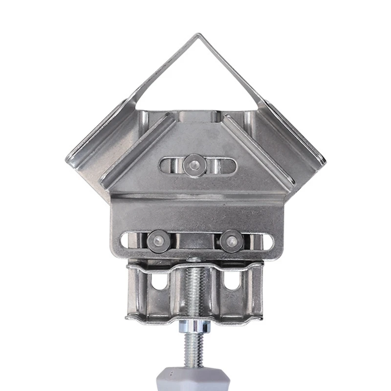 AB15-4Pc الزاوية المشبك الفولاذ المقاوم للصدأ 90 درجة الزاوية اليمنى المشبك قابل للتعديل النجارة تحديد المواقع مربع إطار ثابت المشبك