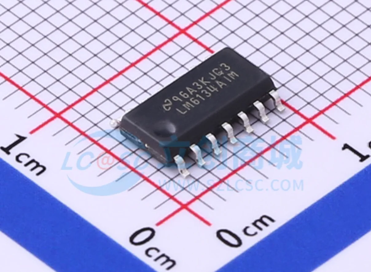 5pcs LM6134AIMX/NOPB Brand: TI (Texas Instruments) Encapsulation: SOIC-14 Brand new original genuine products in stock