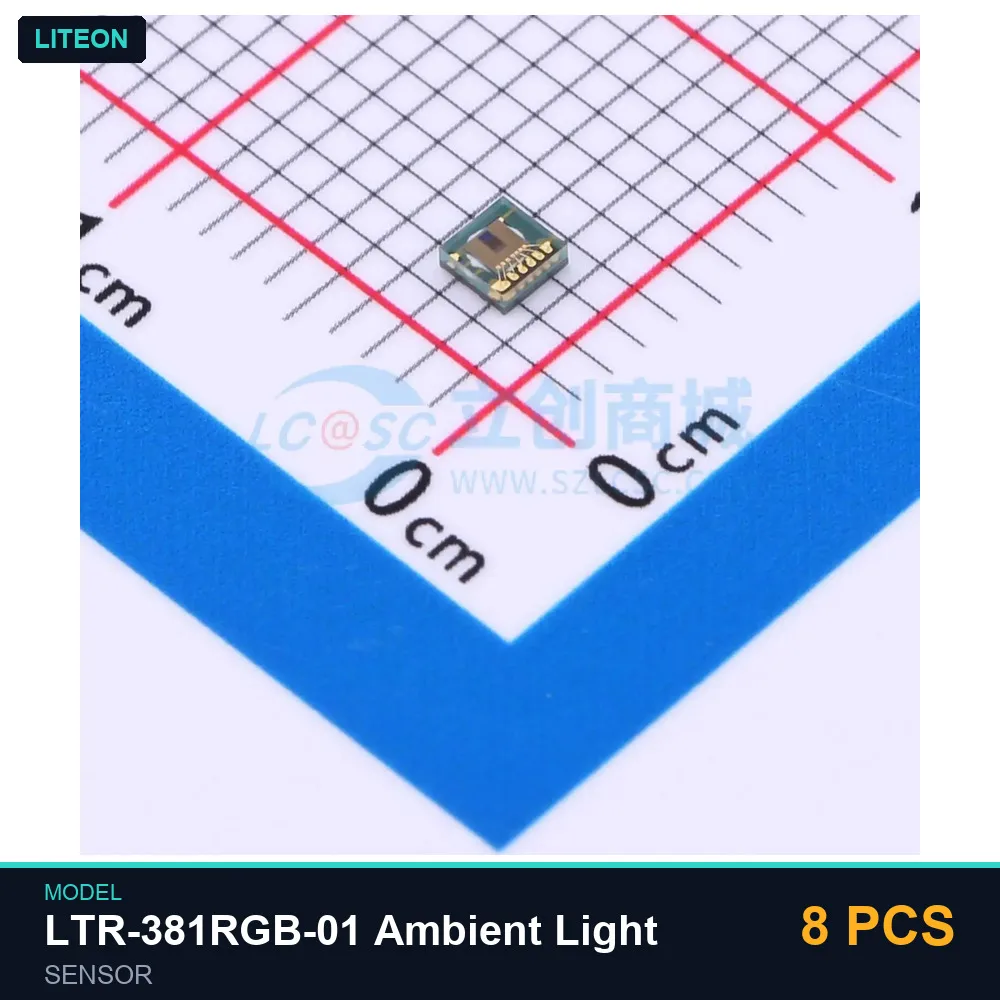 8 PCS LITEON LTR-381RGB-01 Ambient Light Sensor