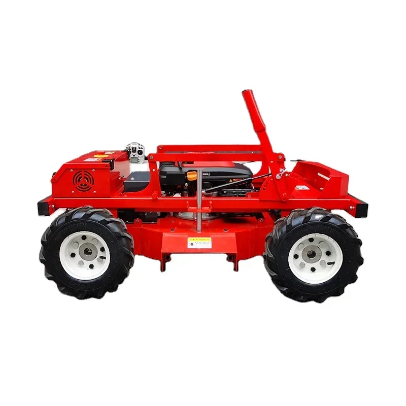 

TADA Multifunctional Wheeled Agricultural Mowing Robot Remote Control Lawn Mower Grass Cutter Machine Price