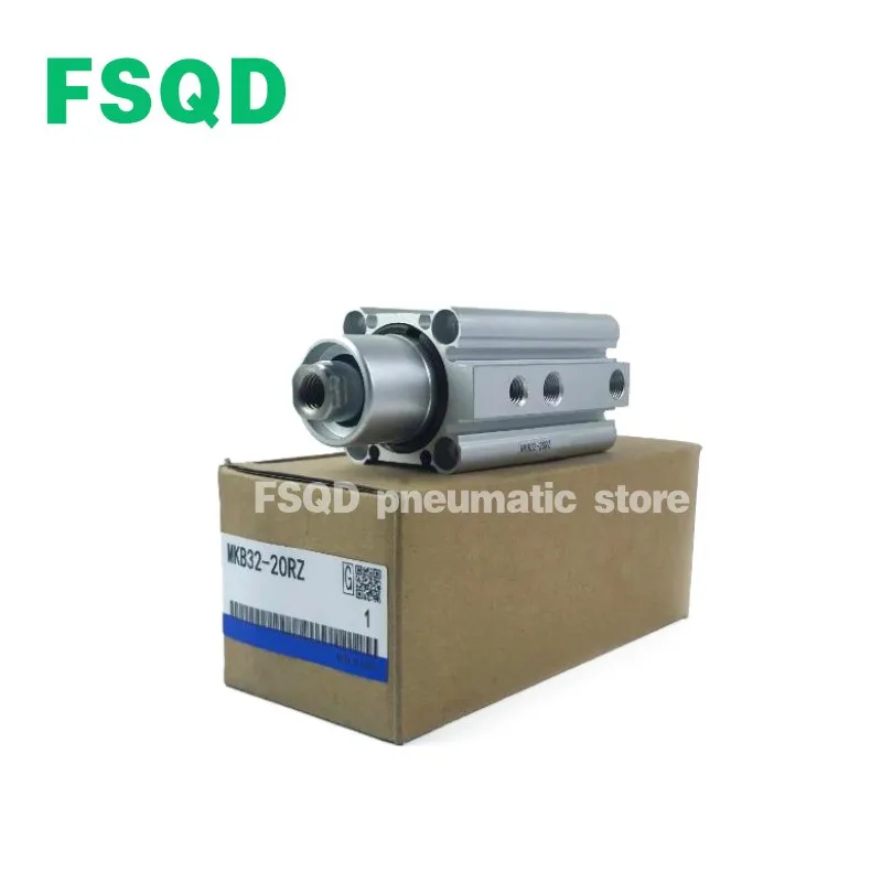 MKB12 MKB16 MKB20 MKB25 MKB32 MKB40 MKB50 MKB63-10RZ 20RZ 30RZ 50RZ 10 20 30 50LZ RNZ LNZ กระบอกสูบแบบหมุนพร้อมตัวจับยึด MK MKB