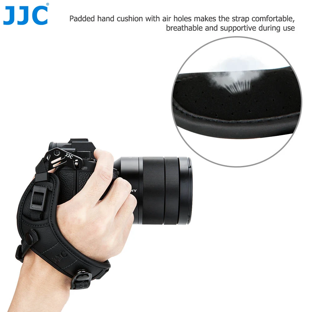 JJC Camera Strap Quick Release Hand Wrist Strap Accessory for Panasonic Lumix  S9 G100 G95 G9 G85 G7 GM5 GM1 S5 S1H S1 S1R