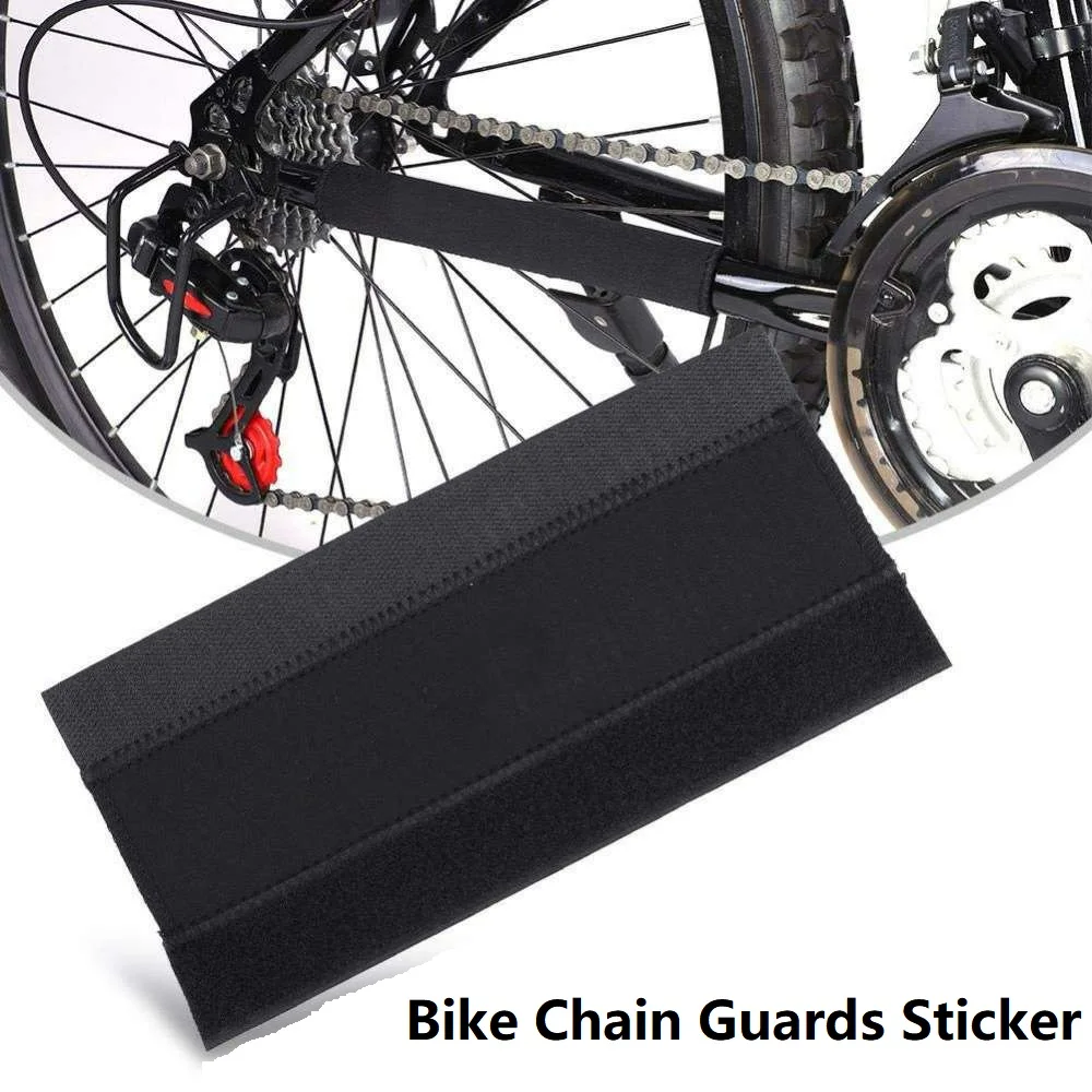 Neoprene Mountain Bike Chain Guards Sticker Replacement Bicycle Protective Cover Pad Bike Chain Frame Decor Cycling Accessories