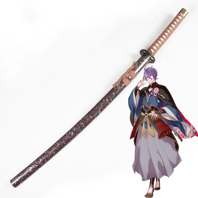 Touken Ranbu Online Wooden Sword Kasen Kanesada Sword Cosplay Props Weapons Suitable for Personal Hobby Collection Cosplay Show