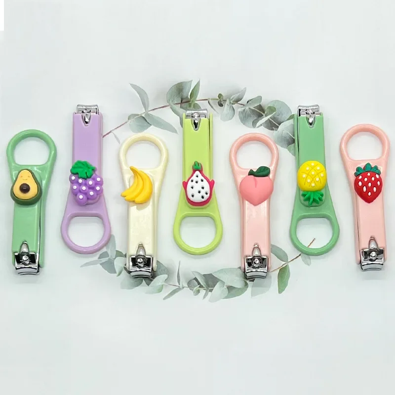 The perfect nail art gift, toenails cute and convenient folding nail clippers for girls