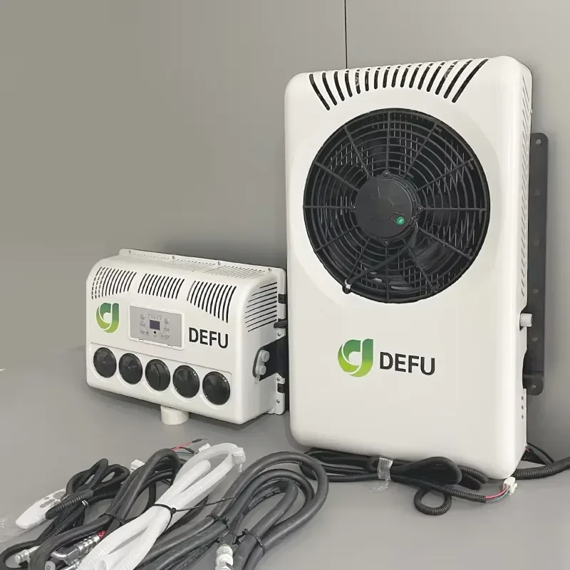 【2026 Factory Direct】 Split Backpack Dash 24v Cooler Electric Conditioning 12v Car Parking air Conditioner for Trucks Trailer