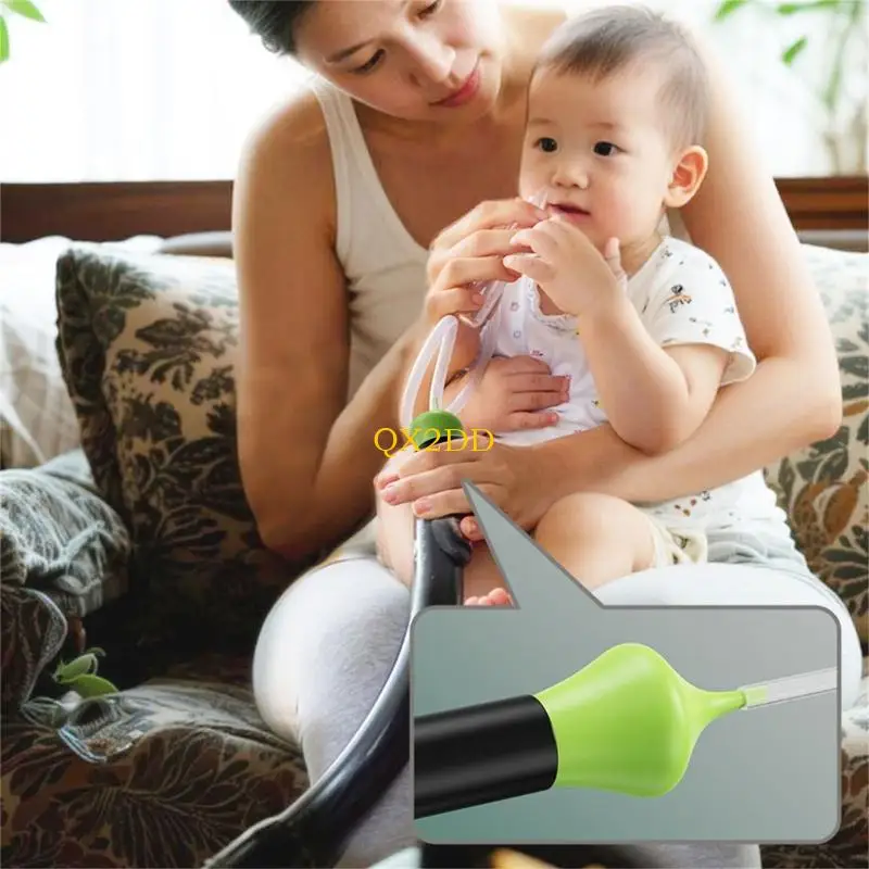 QX2D Baby Nasal Relief Adapter Dishwasher Safe Efficient Congestion Solution