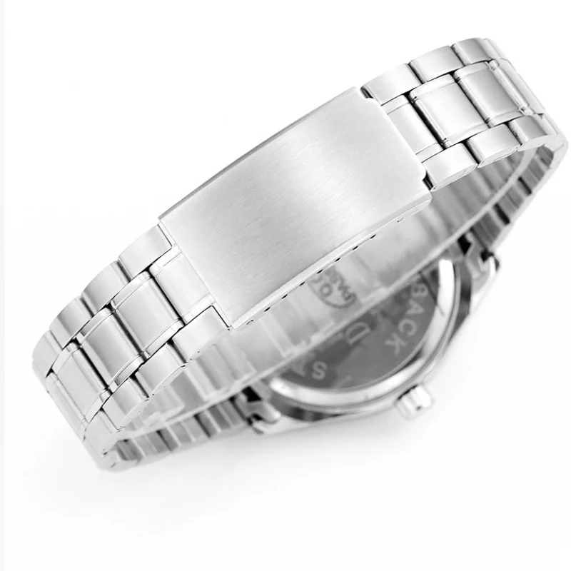 Classic men\'s waterproof quartz watch, Simple leisure business casual,Stainless steel watches for men