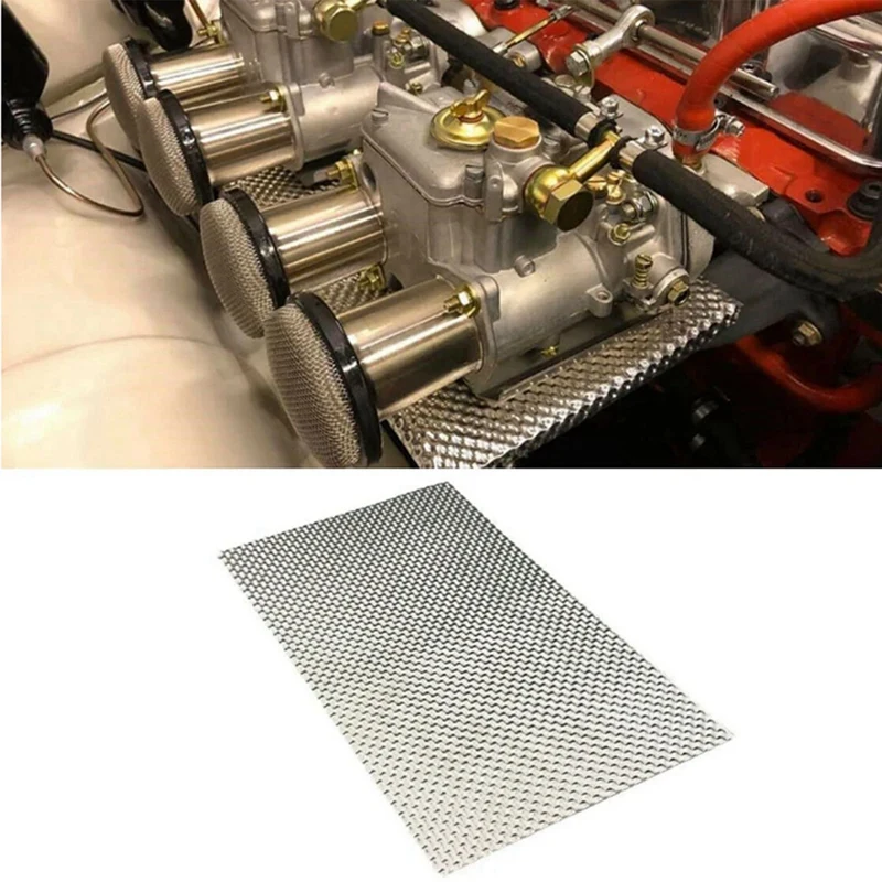 Embossed Aluminum Heat Shield, Exhaust Pipe Heat Shield And Automobile General Heat Insulation Aluminum Plate