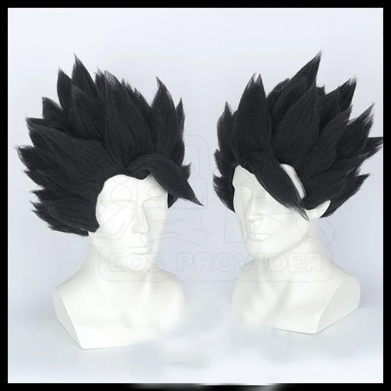 Anime Cosplay Costumes With Super Son Goku Black Golden Zamasu Wig for Men Boys Adult Halloween Carnival party Show Wig Cap