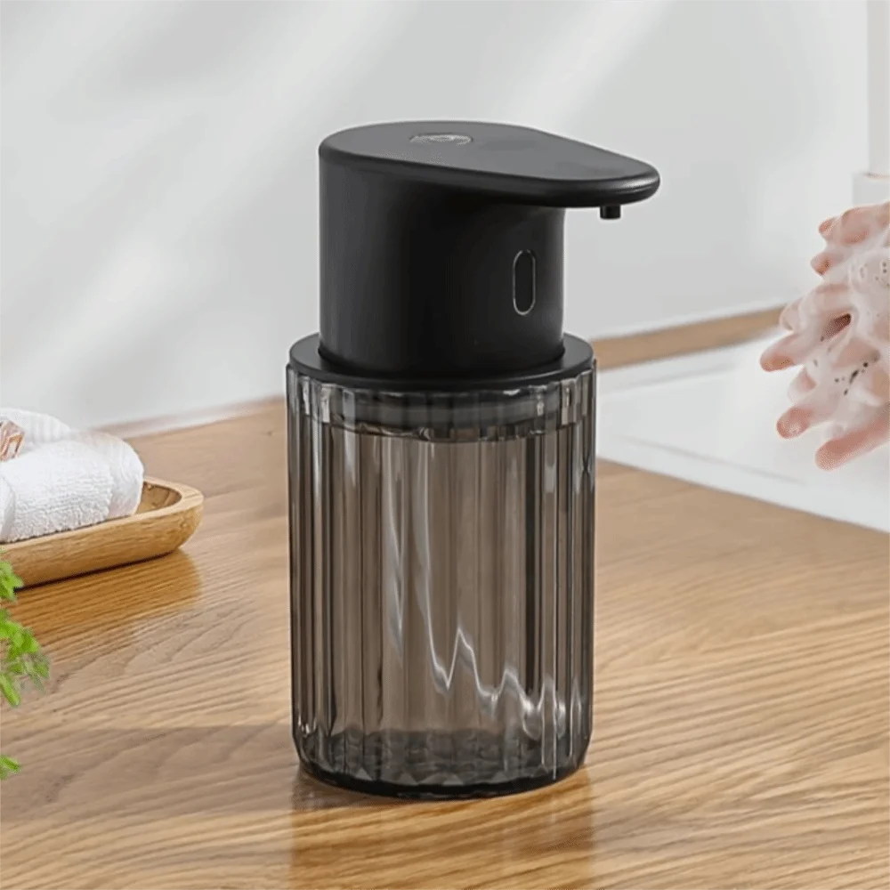 300ml Capacity Automatic Sensor Soap Dispenser Liquid/Foam Contactless Operation Hand Sanitizer Dispenser Desktop Compatible