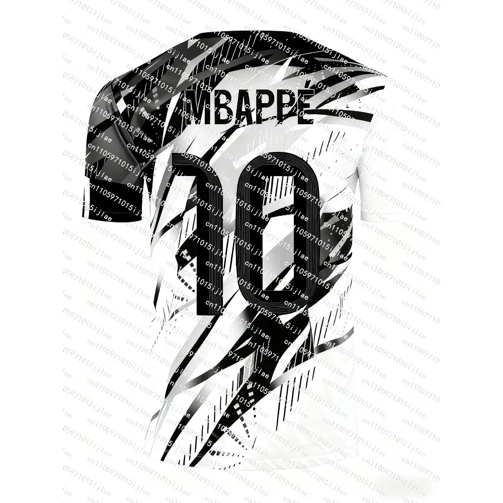 2025 نمط خاص قصير الأكمام Mbappé قميص كرة القدم عدد 9/10 الرجال النساء الشباب الاطفال التدريب زي كرة القدم تنفس جيرسي