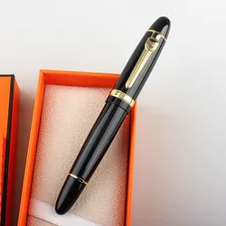 JINHAO 159 High-end Gold And Silver Garrison Medium Smooth Nib Fountain Pen Colorful School Pens Stationary Office Supplies