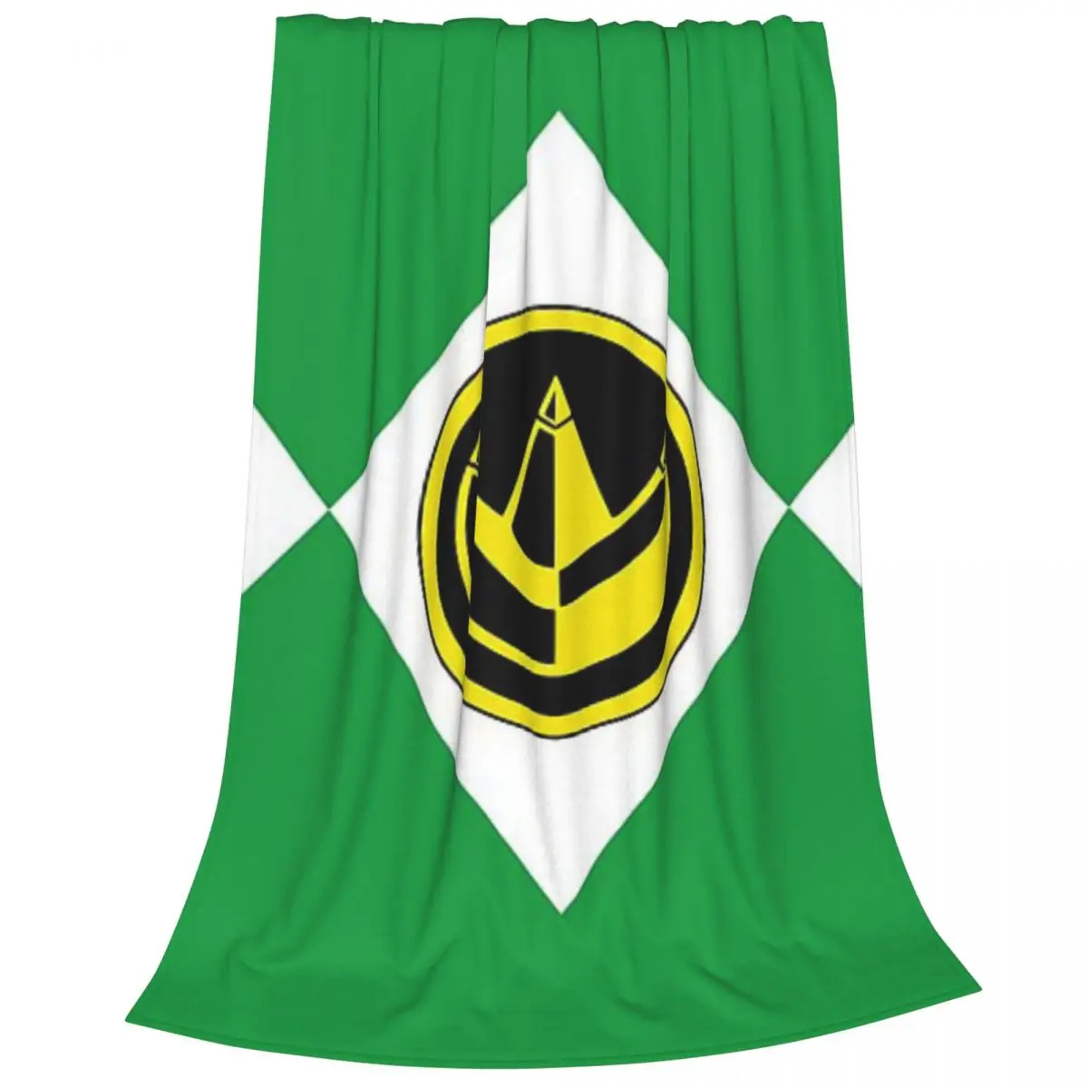 MMPR Green Ranger With Coin blankets Warm Flange blankets Soft and comfortable blanket picnic blanket birthday gift