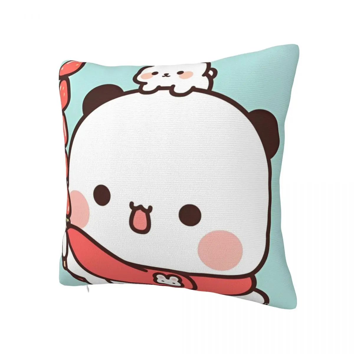 Pillow Cover Bubu And Dudu Panda Printed Cushion Cover Novelty Pillow Case For Sofa Home Decorative Pillowcases