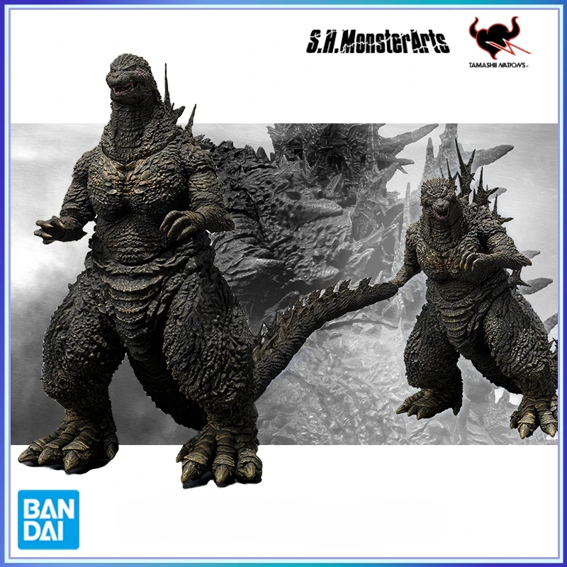 

Оригинальный Bandai S.H.MonsterArts SHM Godzilla 2023-1.0, версия фильма Godzilla 16 см1/12, аниме-фигурка, игрушки в штучной упаковке, коллекционная модель