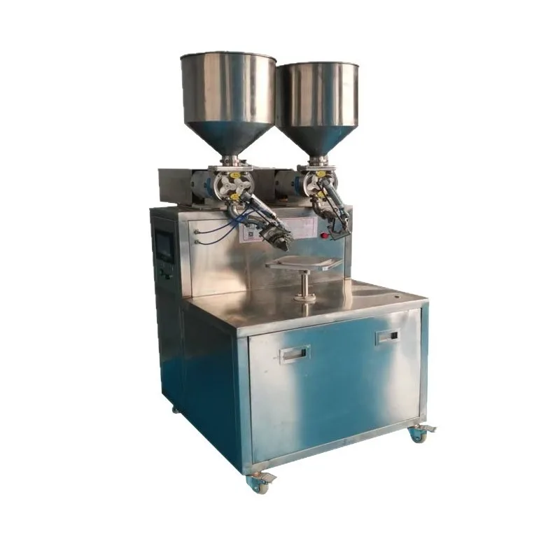 Commercial cake spreader, cream coating machine, jam spreader, lasagna durian filling machine,