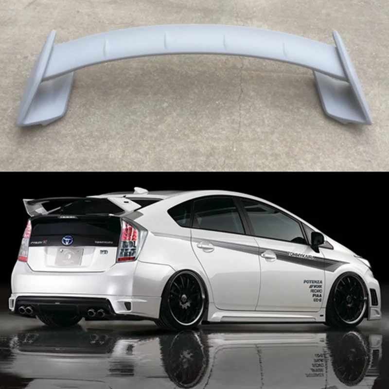 

For Toyota Prius Spoiler 2009 2010 2011 2012 2013 2014 ABS Material Car Rear Trunk Wing ROWEN Style Accessories Body Kit