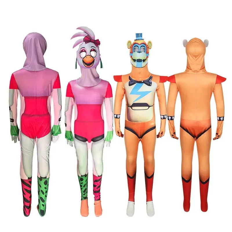 أزياء الهالوين الجديدة لعام 2025 للأطفال بدلة خمس ليال فريدي كوسبلاي كابوس بوني Fnaf فريدي أنيمي كرنفال G ★ ☆ ★