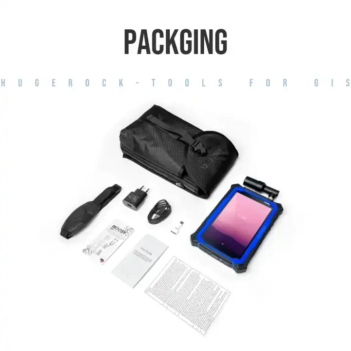 

G71M 10 1,8 ГГц Android 2200 нит 10000 мАч Rtk Gnss приемник керамическая GPS-антенна рулевое управление 8-дюймовый прочный планшет GPS