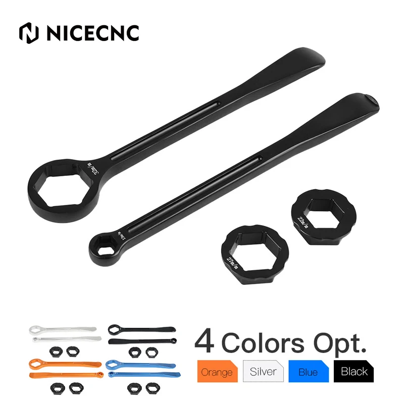 

NICECNC 10/13/22/27/32mm Tire Lever Repair Tool Axle Wrench Tool For KTM Husqvarna Husaberg Beta Honda Suzuki Kawasaki Suzuki