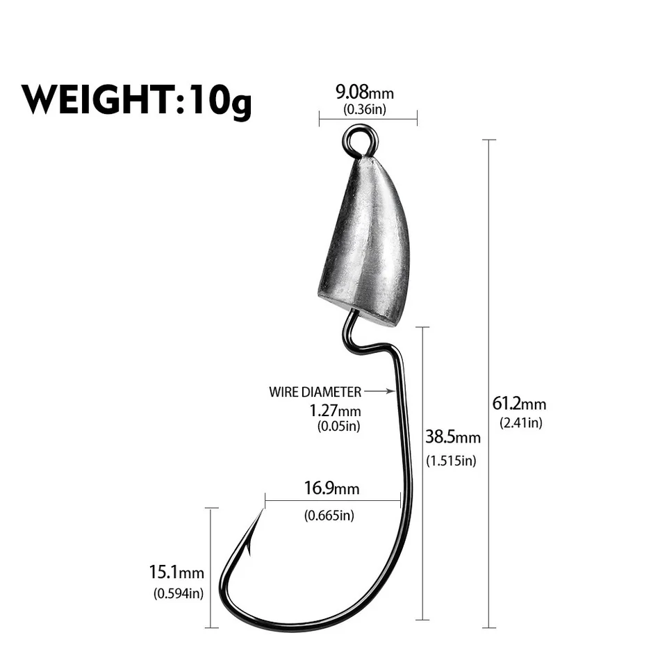 Crank Jig Head Hook 1.75g 2.5g 3.5g 5g 7g 10g 14g Fishing Hook Jigging Lure Hard Bait Soft Worm Fishhook Jig Hook For Fishing