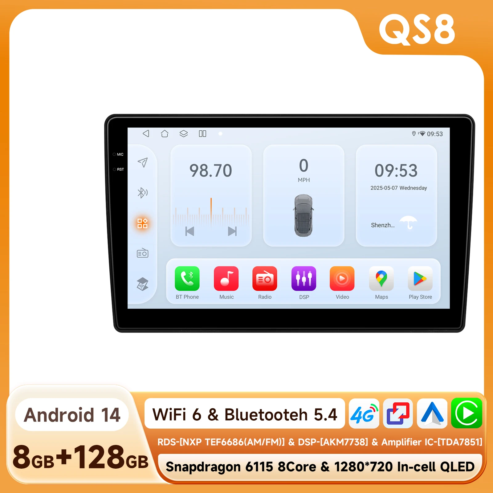 Variant: QS8 (8Core 8G 128G)