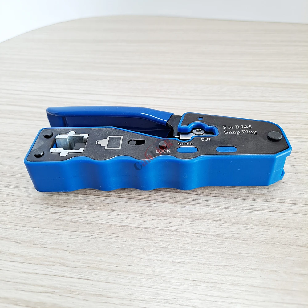 New RJ45 Crimping Tool Pliers Network Crimper Stripper Cutter Ethernet Clip Tongs RG45 Cat6 Cat5e Cat5 Cat3 RJ11 Multi Function