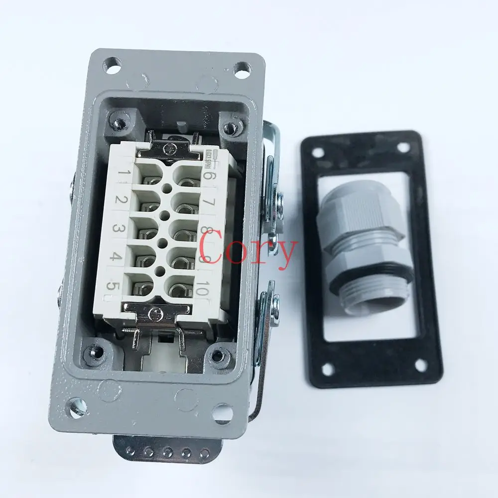 AC380V-415V Side Entry 10 Pin Connector