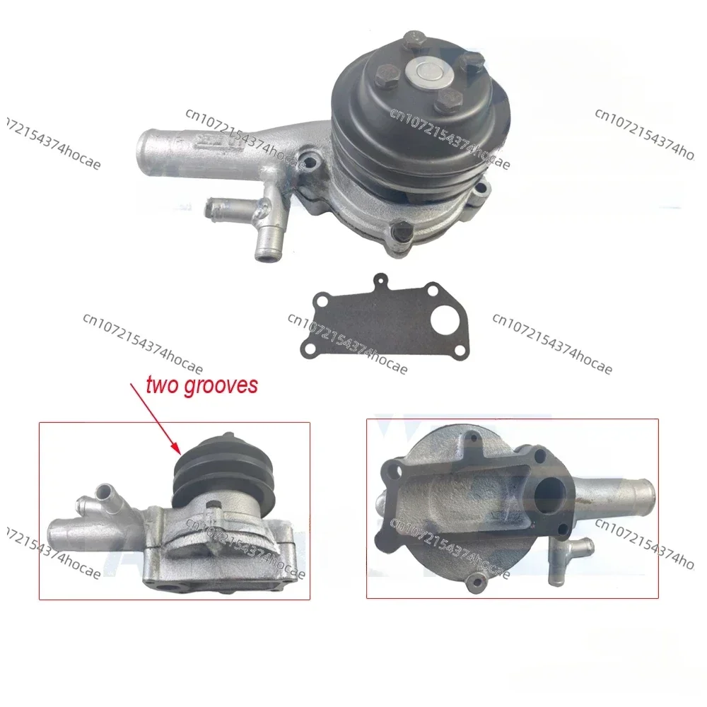KM385T-06100 ， Water pump with two grooves pulley for Laidong KM385BT engine