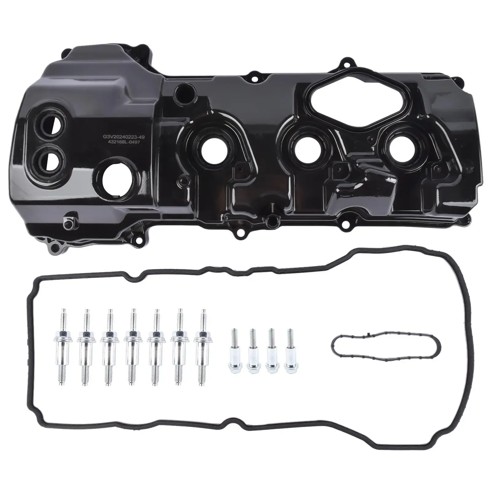 

AP03 Left Valve Cover w/ Gasket BL3Z-6582-H for Ford TRANSIT-150 3.5L 15-22 Aluminum
