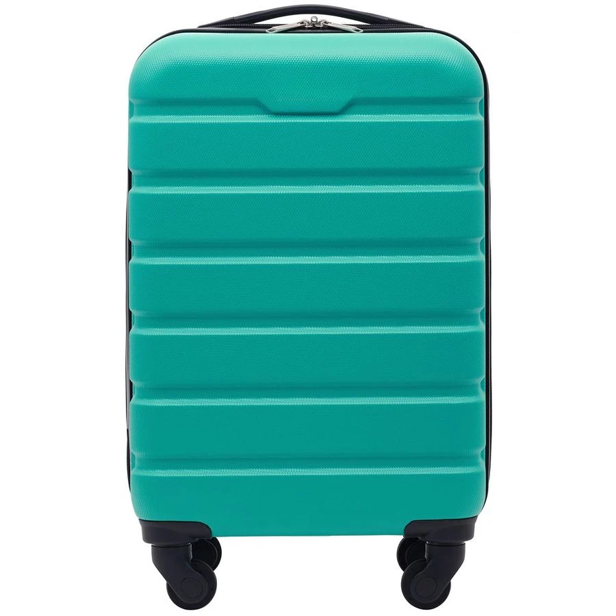 

Чемодан-спиннер с жестким корпусом, бирюзовый