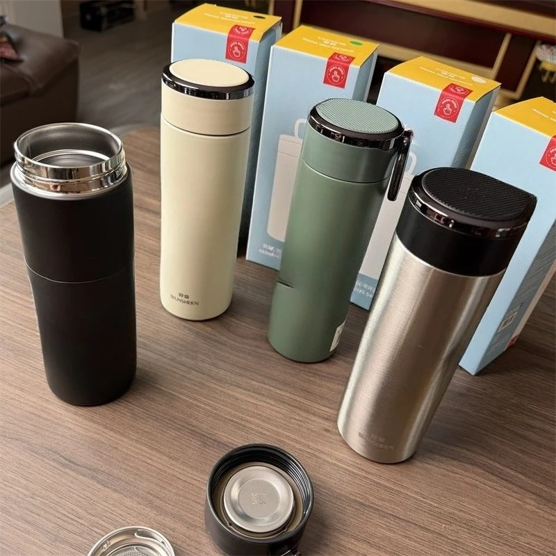 316 stainless steel thermos cup portable high-grade tea cup water cup