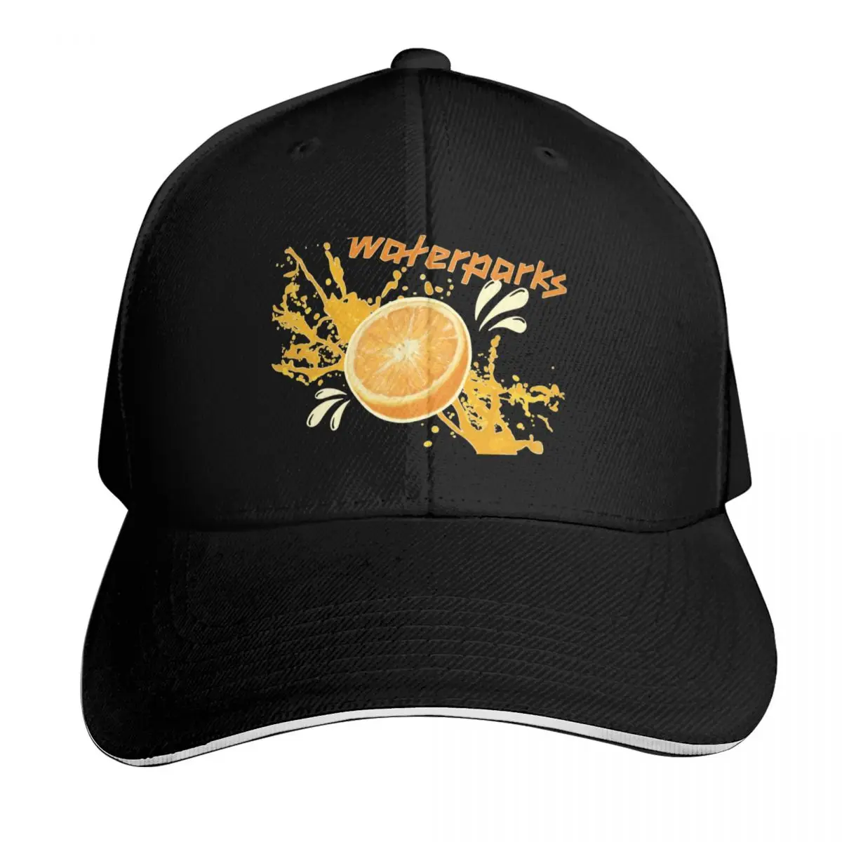 Orange Fandom Baseball Cap Moisture Wicking Quick Dry Curved Brim Classic Fit Low Profile Unstructured