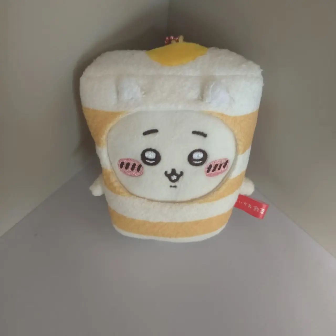 طبعة محدودة من سلسلة شاي تشيكاوا شاي الصباح Usagi Hachiware قلادة قطيفة، سلسلة مفاتيح دمية قطيفة، هدية عيد ميلاد للأصدقاء #1