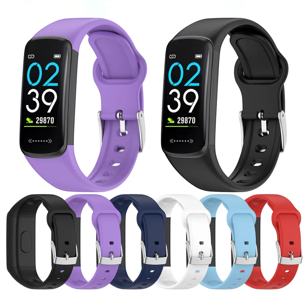 สายนาฬิกาสายนาฬิกาข้อมือซิลิโคนสำหรับ Mambo band 6S สายรัดข้อมืออ่อนสายรัดข้อมือกันน้ำเปลี่ยนสายนาฬิกาสปอร์ต